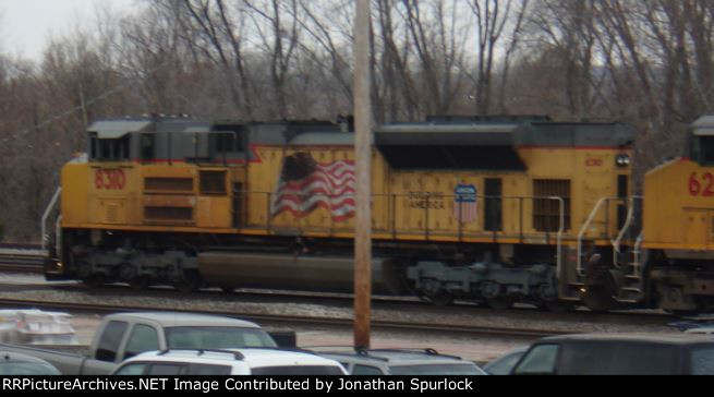 UP 8310. conductor's side view